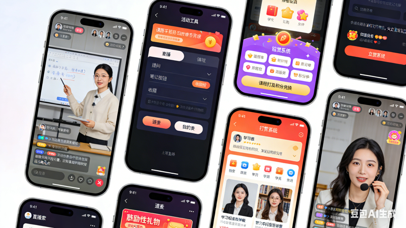 某直播平台互动功能开发