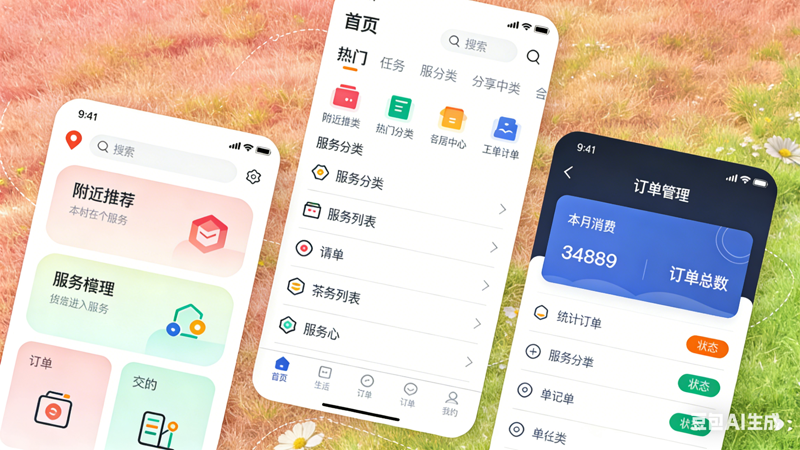 某本地生活服务平台小程序开发项目