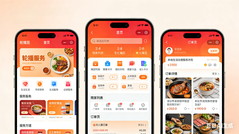 某城市本地生活服务小程序开发