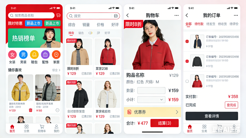 某连锁品牌线上商城小程序开发